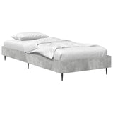 vidaXL Bedframe Wit 80 x 200 cm Bewerkt hout