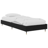 vidaXL Bedframe Wit 80 x 200 cm Bewerkt hout