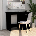 vidaXL Bureau 100x50x76 cm bewerkt hout wit