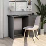 vidaXL Bureau 100x50x76 cm bewerkt hout wit