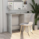 vidaXL Bureau 100x50x76 cm bewerkt hout wit