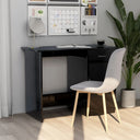 vidaXL Bureau 100x50x76 cm bewerkt hout wit