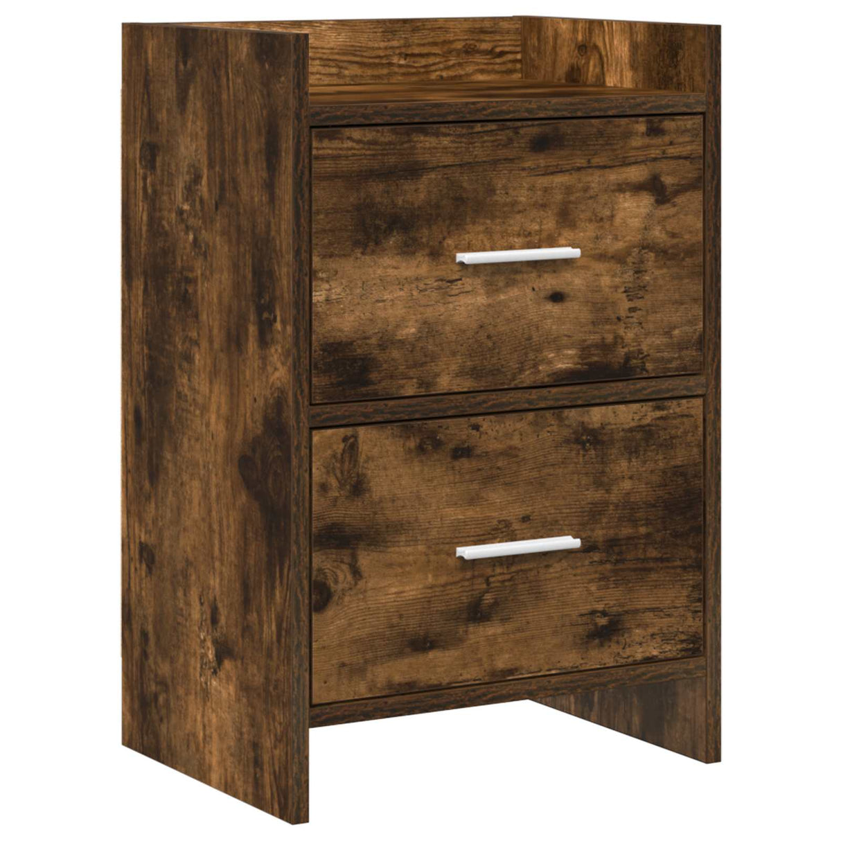 vidaXL Nachttafels Wit 40 x 30 x 60 cm Bewerkt hout