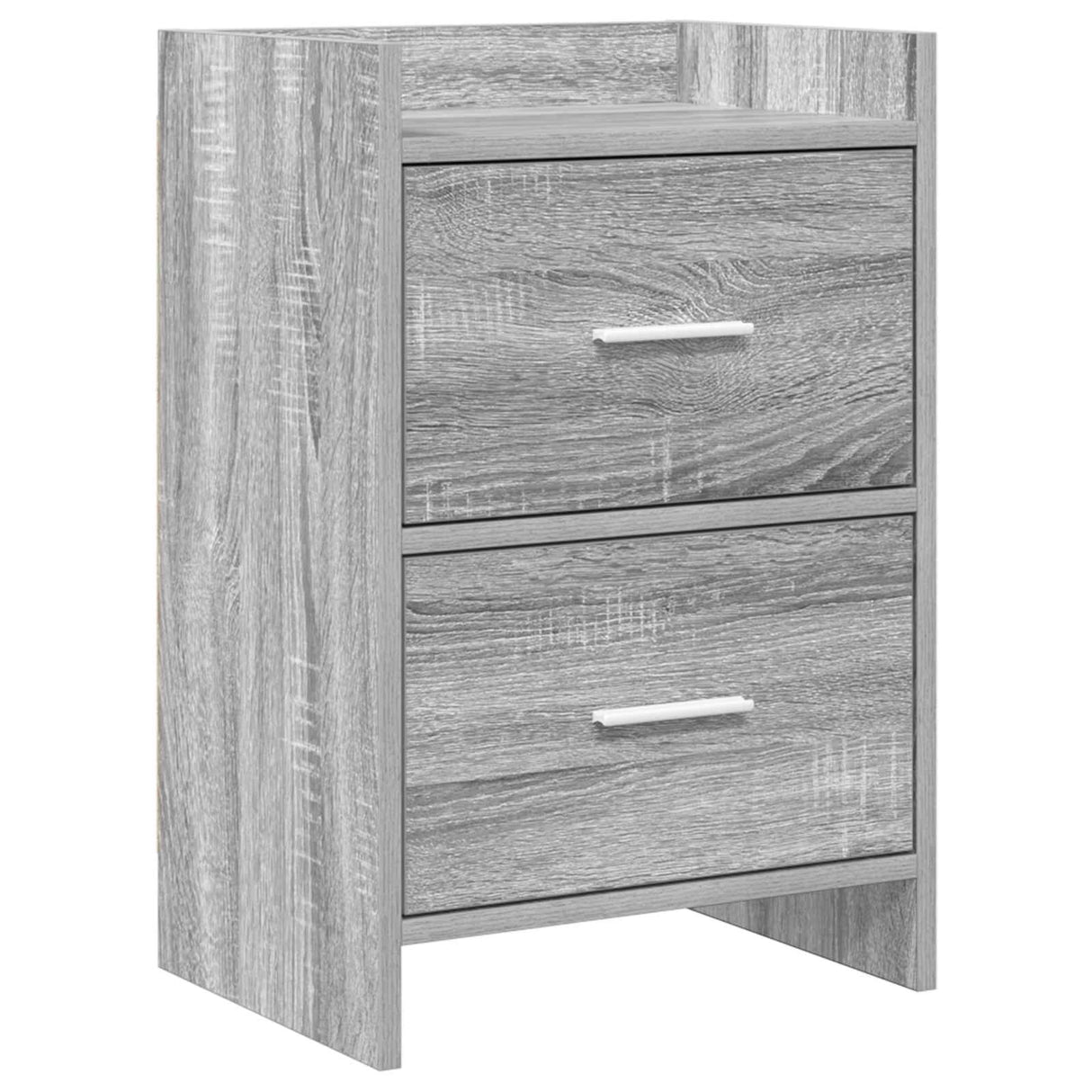 vidaXL Nachttafels Wit 40 x 30 x 60 cm Bewerkt hout