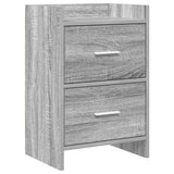vidaXL Nachttafels Wit 40 x 30 x 60 cm Bewerkt hout