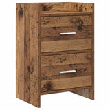 vidaXL Nachttafels Wit 40 x 30 x 60 cm Bewerkt hout