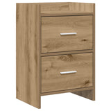 vidaXL Nachttafels Wit 40 x 30 x 60 cm Bewerkt hout