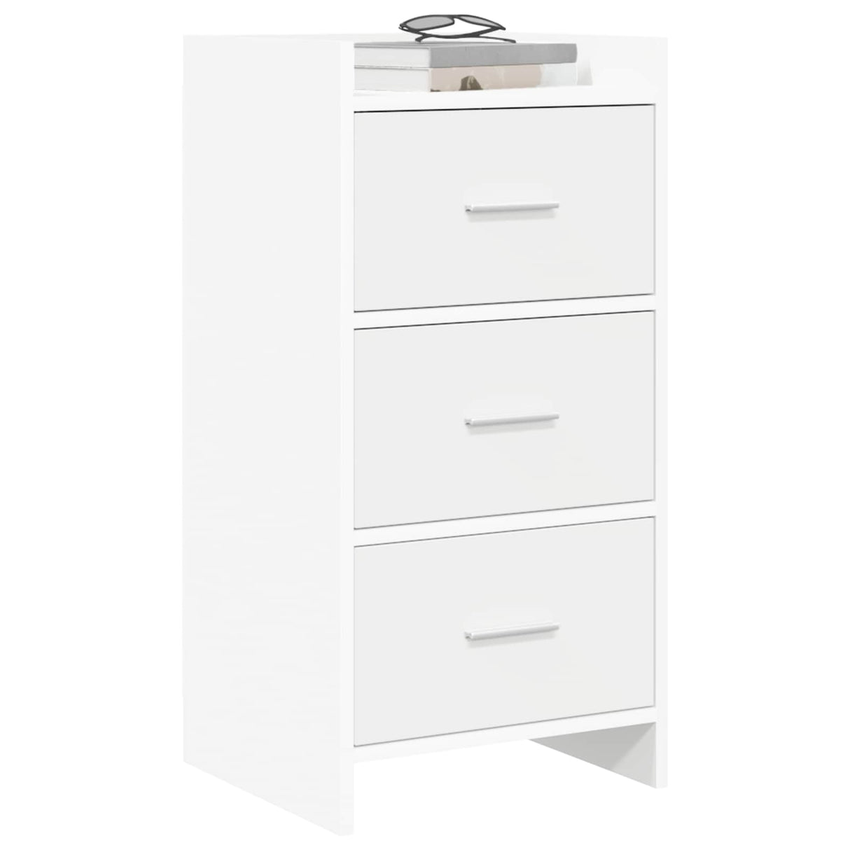 vidaXL Dressoir Wit 40 x 36 x 80 cm Bewerkt hout