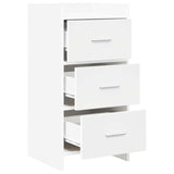 vidaXL Dressoir Wit 40 x 36 x 80 cm Bewerkt hout