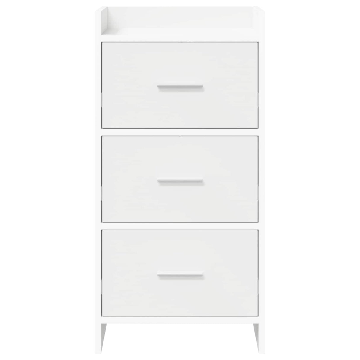 vidaXL Dressoir Wit 40 x 36 x 80 cm Bewerkt hout