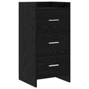 vidaXL Dressoir Wit 40 x 36 x 80 cm Bewerkt hout