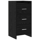 vidaXL Dressoir Wit 40 x 36 x 80 cm Bewerkt hout