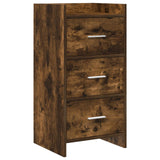 vidaXL Dressoir Wit 40 x 36 x 80 cm Bewerkt hout
