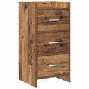 vidaXL Dressoir Wit 40 x 36 x 80 cm Bewerkt hout