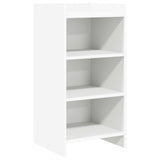 vidaXL Dressoir Wit 40 x 36 x 80 cm Bewerkt hout