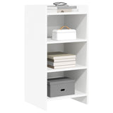 vidaXL Dressoir Wit 40 x 36 x 80 cm Bewerkt hout