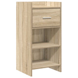 vidaXL Dressoir Wit 40 x 36 x 80 cm Bewerkt hout