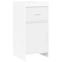 vidaXL Dressoir Wit 40 x 36 x 80 cm Bewerkt hout