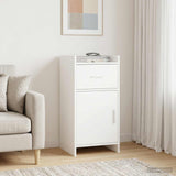 vidaXL Dressoir Wit 40 x 36 x 80 cm Bewerkt hout