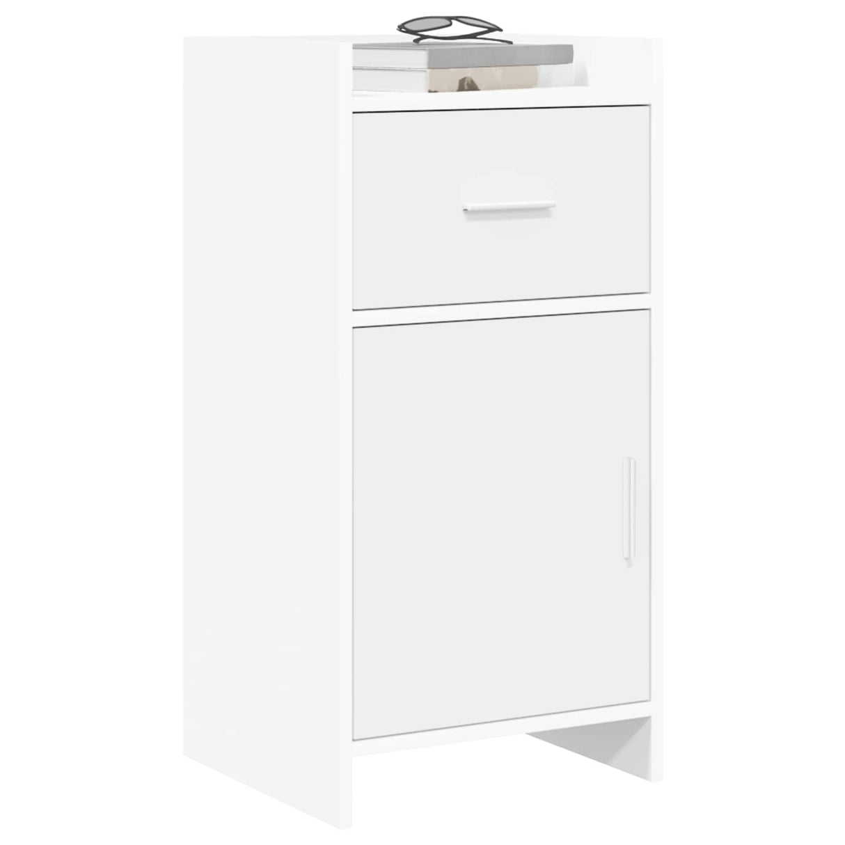 vidaXL Dressoir Wit 40 x 36 x 80 cm Bewerkt hout