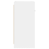 vidaXL Dressoir Wit 40 x 36 x 80 cm Bewerkt hout