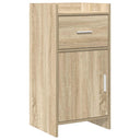 vidaXL Dressoir Wit 40 x 36 x 80 cm Bewerkt hout
