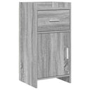 vidaXL Dressoir Wit 40 x 36 x 80 cm Bewerkt hout