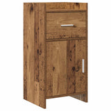 vidaXL Dressoir Wit 40 x 36 x 80 cm Bewerkt hout