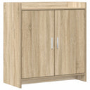 vidaXL Dressoir Wit 72 x 36 x 80 cm Bewerkt hout