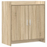 vidaXL Dressoir Wit 72 x 36 x 80 cm Bewerkt hout