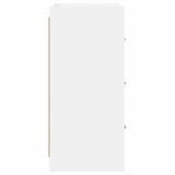 vidaXL Dressoir Wit 75 x 33 x 80 cm Bewerkt hout