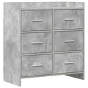 vidaXL Dressoir Wit 75 x 33 x 80 cm Bewerkt hout