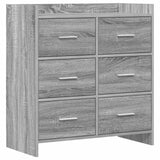 vidaXL Dressoir Wit 75 x 33 x 80 cm Bewerkt hout