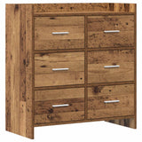 vidaXL Dressoir Wit 75 x 33 x 80 cm Bewerkt hout
