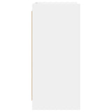 vidaXL Dressoir Wit 75 x 36 x 80 cm Bewerkt hout