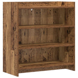 vidaXL Dressoir Wit 75 x 36 x 80 cm Bewerkt hout