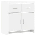 vidaXL Dressoir Wit 75 x 36 x 80 cm Bewerkt hout