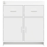 vidaXL Dressoir Wit 75 x 36 x 80 cm Bewerkt hout