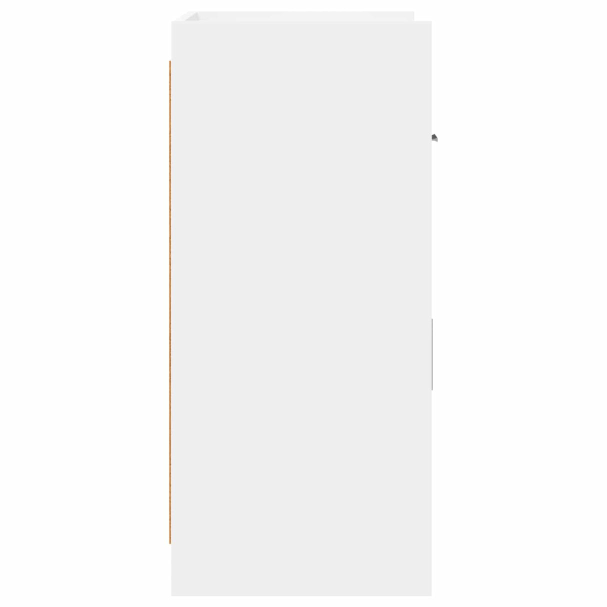 vidaXL Dressoir Wit 75 x 36 x 80 cm Bewerkt hout