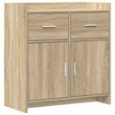 vidaXL Dressoir Wit 75 x 36 x 80 cm Bewerkt hout