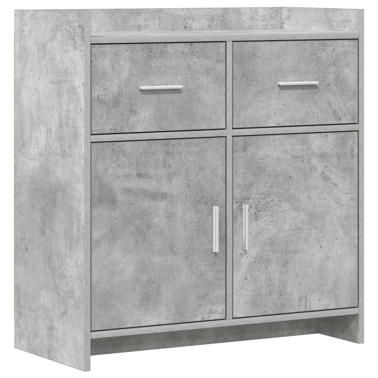vidaXL Dressoir Wit 75 x 36 x 80 cm Bewerkt hout