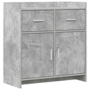vidaXL Dressoir Wit 75 x 36 x 80 cm Bewerkt hout
