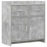 vidaXL Dressoir Wit 75 x 36 x 80 cm Bewerkt hout