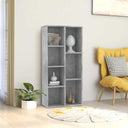 vidaXL Boekenkast 50x25x106 cm bewerkt hout wit