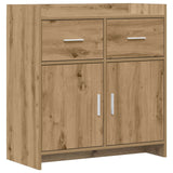 vidaXL Dressoir Wit 75 x 36 x 80 cm Bewerkt hout