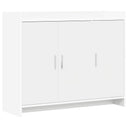 vidaXL Dressoir Wit 98,5 x 33 x 80 cm Bewerkt hout