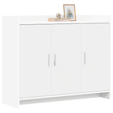 vidaXL Dressoir Wit 98,5 x 33 x 80 cm Bewerkt hout