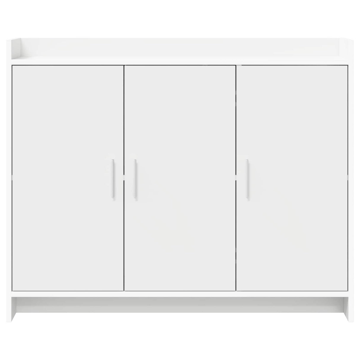 vidaXL Dressoir Wit 98,5 x 33 x 80 cm Bewerkt hout