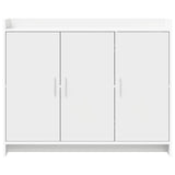 vidaXL Dressoir Wit 98,5 x 33 x 80 cm Bewerkt hout
