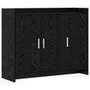 vidaXL Dressoir Wit 98,5 x 33 x 80 cm Bewerkt hout